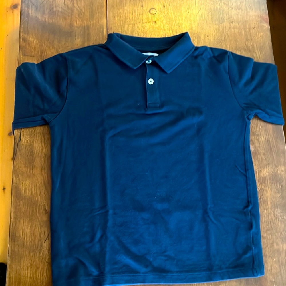NWOT ZARA GIRLS CLASSIC NAVY POLO, SIZE 9-10/140 CM